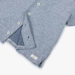 PAZ Rodríguez-طقم كلاسيكي مخطط باللون الأزرق الداكن للأولاد | Childrensalon Outlet