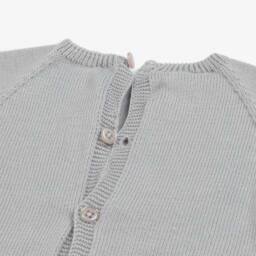 PAZ Rodríguez-Серый вязаный хлопковый комплект для мальчиков | Childrensalon Outlet