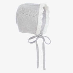 PAZ Rodríguez-Boys Grey Merino Wool Bonnet | Childrensalon Outlet