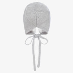 PAZ Rodríguez-Boys Grey Merino Wool Bonnet | Childrensalon Outlet
