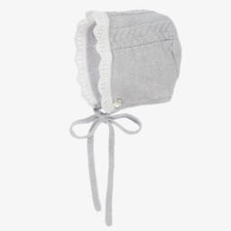 PAZ Rodríguez-Boys Grey Merino Wool Bonnet | Childrensalon Outlet