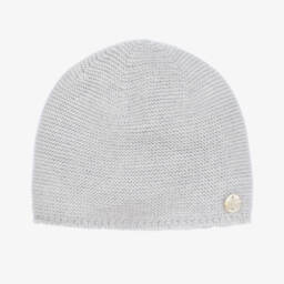 PAZ Rodríguez-Boys Grey Merino Wool Hat | Childrensalon Outlet