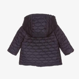 PAZ Rodríguez-معطف أطفال ولادي مزيج فيسكوز لون كحلي | Childrensalon Outlet