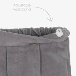 PAZ Rodríguez-Boys Velour Grey Trouser Outfit | Childrensalon Outlet