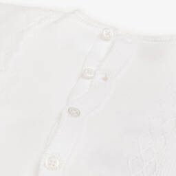 PAZ Rodríguez-Boys' White Knit Shorts Ensemble | Childrensalon Outlet