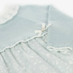 PAZ Rodríguez-Girls Chalk Green Wool Dress | Childrensalon Outlet
