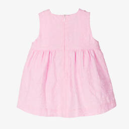 PAZ Rodríguez-Girls Cotton Leaf Embroidered Frock | Childrensalon Outlet