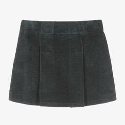 PAZ Rodríguez-Girls Green Corduroy Skirt | Childrensalon Outlet