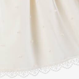 PAZ Rodríguez-Girls Ivory Tulle & Cotton Dress | Childrensalon Outlet