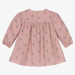 PAZ Rodríguez-Girls Pink Cotton Dress | Childrensalon Outlet