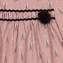 PAZ Rodríguez-Girls Pink Cotton Dress | Childrensalon Outlet