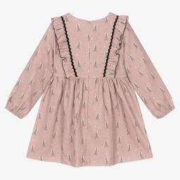 PAZ Rodríguez-Girls Pink Cotton Dress | Childrensalon Outlet