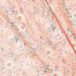 PAZ Rodríguez-Розовое хлопковое платье в цветочек | Childrensalon Outlet