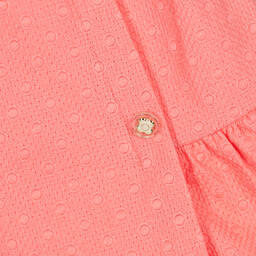 PAZ Rodríguez-Girls Pink Embroidered Cotton Dress | Childrensalon Outlet