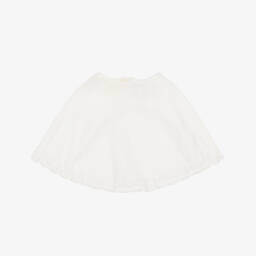 PAZ Rodríguez-Кремовая мягкая вязаная накидка для девочек | Childrensalon Outlet