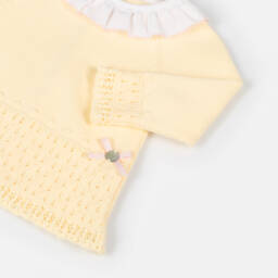 PAZ Rodríguez-Girls Sunny Knit Cotton Ensemble | Childrensalon Outlet