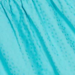 PAZ Rodríguez-Girls Turquoise Blue Cotton Dress | Childrensalon Outlet