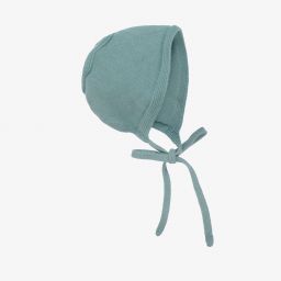 PAZ Rodríguez-Зеленый вязаный чепец из хлопка | Childrensalon Outlet