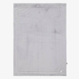 PAZ Rodríguez-Grey Faux Fur Baby Blanket (98cm) | Childrensalon Outlet