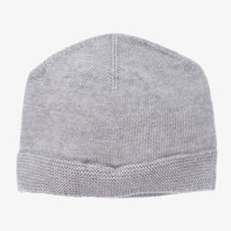 PAZ Rodríguez-Grey Wool Baby Hat | Childrensalon Outlet