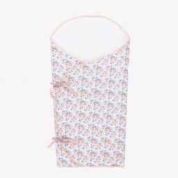 PAZ Rodríguez-Pink Floral Baby Nest (74cm) | Childrensalon Outlet