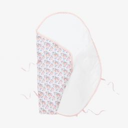 PAZ Rodríguez-Pink Floral Baby Nest (74cm) | Childrensalon Outlet