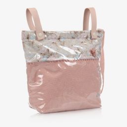 PAZ Rodríguez-Pink Floral Changing Bag(43cm) | Childrensalon Outlet