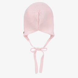 PAZ Rodríguez-Розовый чепчик из мериносовой шерсти | Childrensalon Outlet