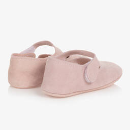 باز رودريغيز-حذاء شامواه لون زهري لمرحلة قبل المشي | Childrensalon Outlet