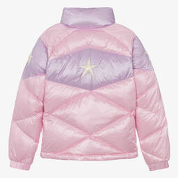 Perfect Moment-Teen Girls Pink Down Quilted Star Ski Jacket | Childrensalon Outlet