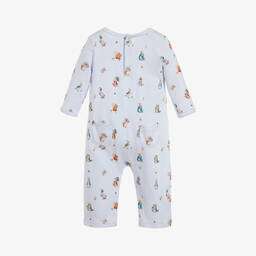 Peter Rabbit™ by Childrensalon-Голубой ромпер из хлопкового джерси | Childrensalon Outlet