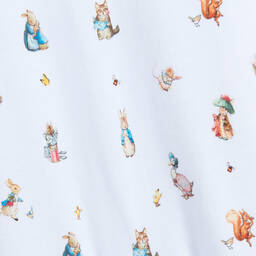 Peter Rabbit™ by Childrensalon-Голубой ромпер из хлопкового джерси | Childrensalon Outlet