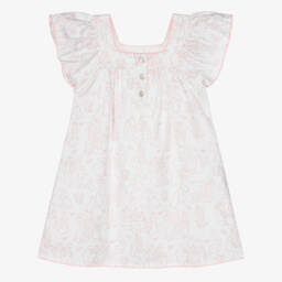 Peter Rabbit™ by Childrensalon-Girls Ivory & Blush Sleepwear Delight | Childrensalon Outlet
