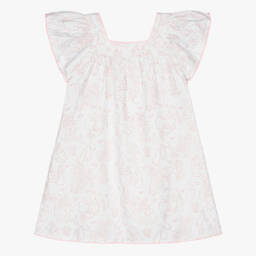 Peter Rabbit™ by Childrensalon-Girls Ivory & Blush Sleepwear Delight | Childrensalon Outlet