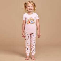 Peter Rabbit™ by Childrensalon-Розовая пижама из хлопкового джерси для девочек | Childrensalon Outlet