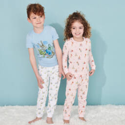 Peter Rabbit™ by Childrensalon-Girls Soft Pink Sleepwear Set | Childrensalon Outlet