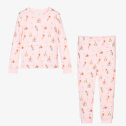 Peter Rabbit™ by Childrensalon-Girls Soft Pink Sleepwear Set | Childrensalon Outlet