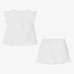 Peter Rabbit™ by Childrensalon-Girls Whimsical White Embroidered Sleepwear | Childrensalon Outlet