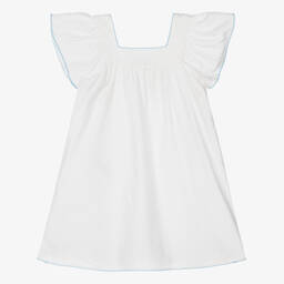 Peter Rabbit™ by Childrensalon-Белая хлопковая ночная рубашка с вышивкой | Childrensalon Outlet