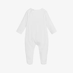 Peter Rabbit™ by Childrensalon-Белый комбинезон из хлопкового джерси | Childrensalon Outlet