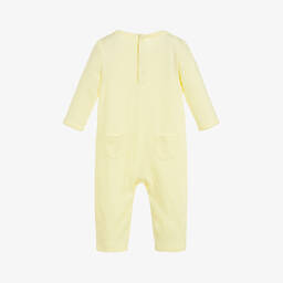 Peter Rabbit™ by Childrensalon-Yellow Cotton Jersey Babysuit | Childrensalon Outlet