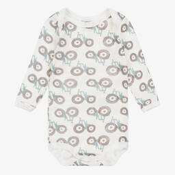 Petit Bateau-Baby Boys Blue & White Bodyvests (3 Pack) | Childrensalon Outlet