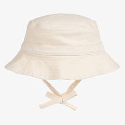 Petit Bateau-قبعة قطن تويل لون عاجي للمواليد | Childrensalon Outlet