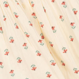 Petit Bateau-Кремовое платье из органического хлопка | Childrensalon Outlet