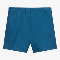 Petit Bateau-Boys Blue Leopard Pyjamas | Childrensalon Outlet