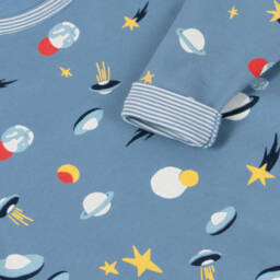 Petit Bateau-Boys Cosmic Blue Glow Pyjamas | Childrensalon Outlet