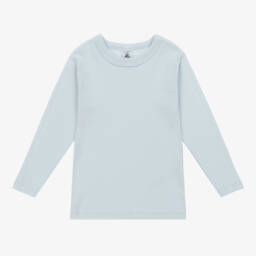 Petit Bateau-Коемовая и голубая футболки из хлопка для мальчиков (2шт) | Childrensalon Outlet