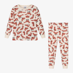 Petit Bateau-Пижама из хлопка Лиса для мальчиков | Childrensalon Outlet