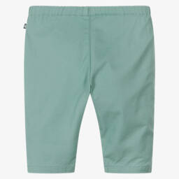 Petit Bateau-بنطلون كتان أخضر صديق للبيئة للأولاد | Childrensalon Outlet