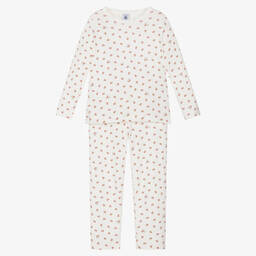 Petit Bateau-Кремовая хлопковая пижама с лисами | Childrensalon Outlet